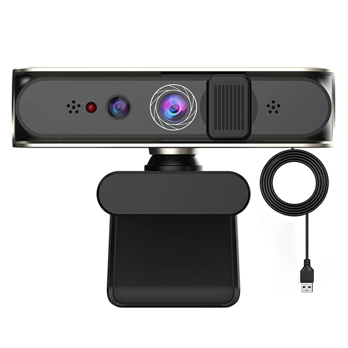 Câmera de microfone embutida de login de reconhecimento facial de mesa para Windows Olá