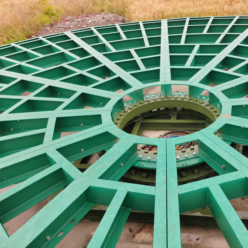 Electric Rotating Turntable Motorized Rotating for Cargo Transportation