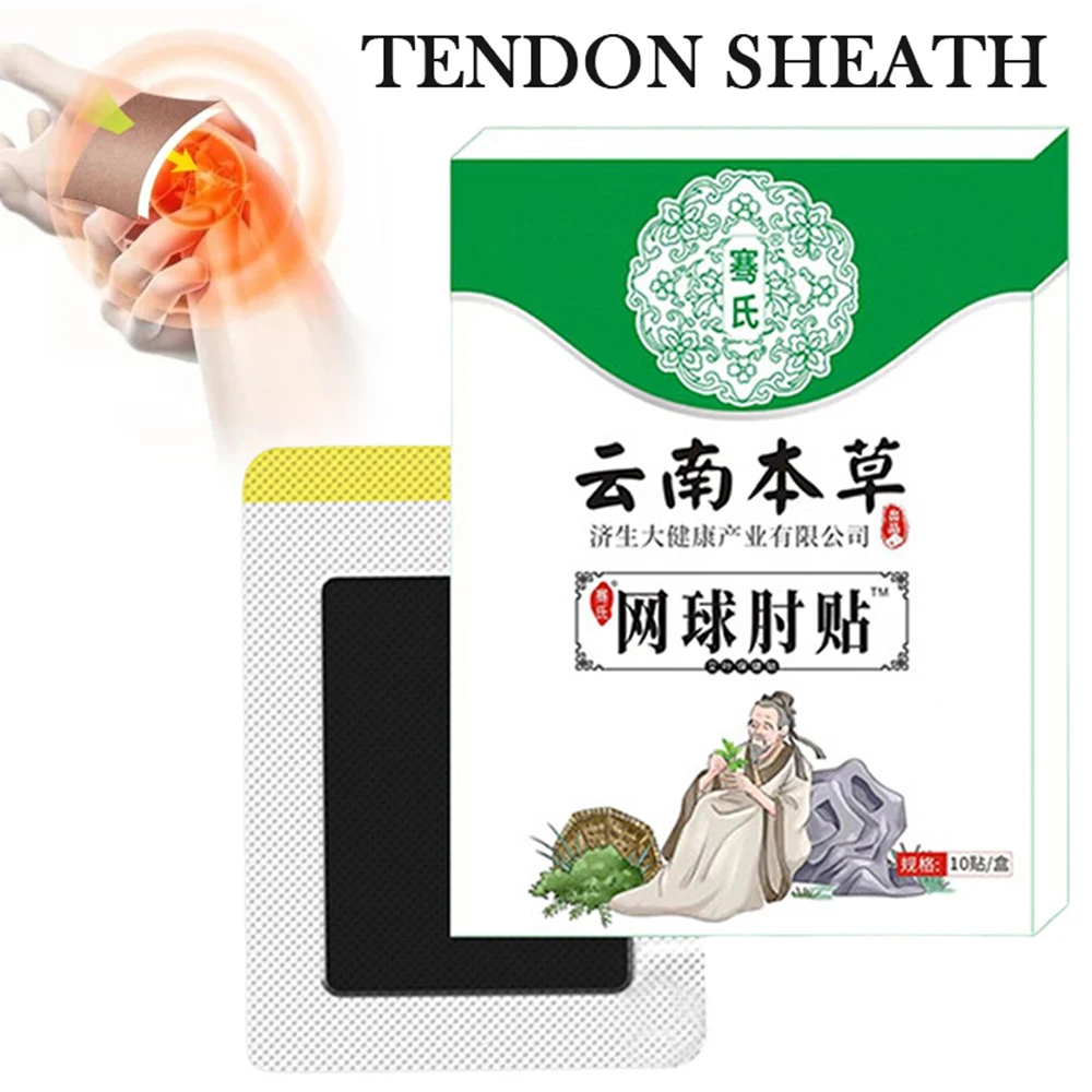 Tenosynovitis Arthritis Patch braces Wrist Thumb Finger Relieve Fatigue Soreness Stickers Wormwood Tendon Sheath Patches