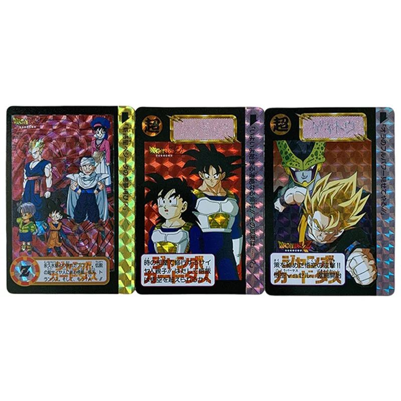 Anime Dragon Ball DIY ACG Tabletop Battle Game Laser Cards Son Goku Torankusu Toys for boys Collectible Cards Birthday Present