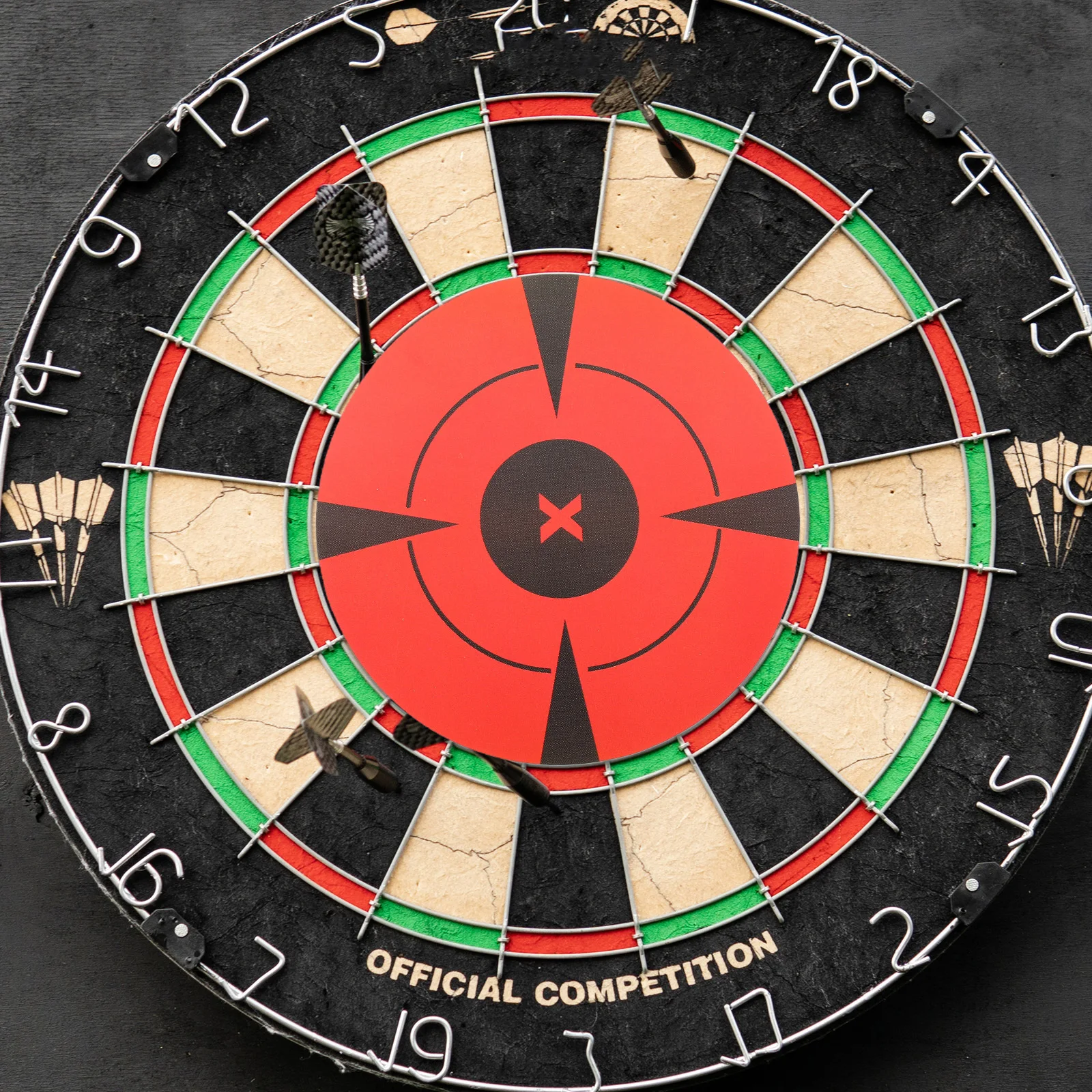 ملصقات بقعة الهدف، ملصقات إبداعية خفيفة الوزن وسهلة الحمل، ملصقات فلورسنت لأهداف الشارات الخارجية #3