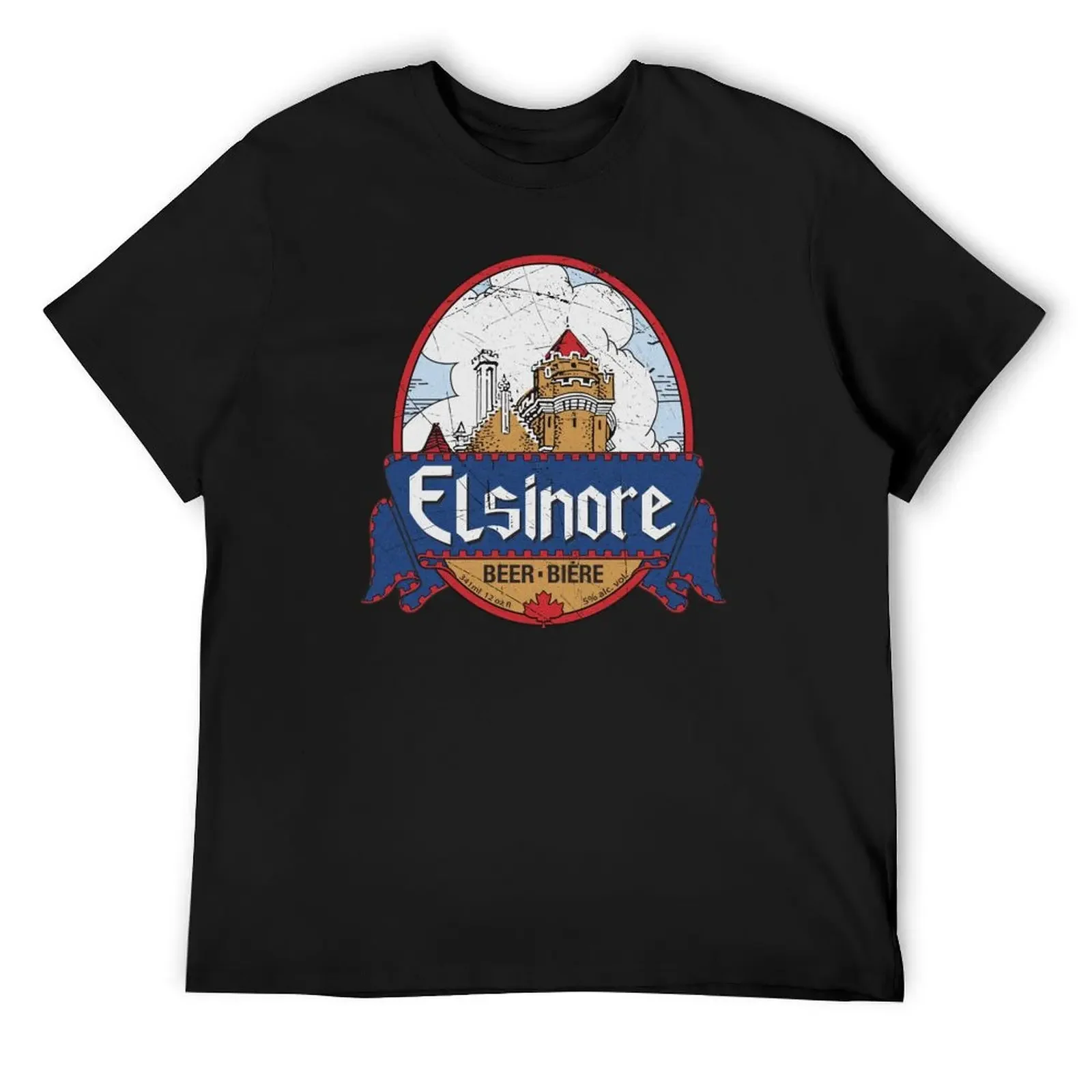 Elsinore Beer T-Shirt shirts graphic quick-drying cute tops summer top oversized t shirts for men