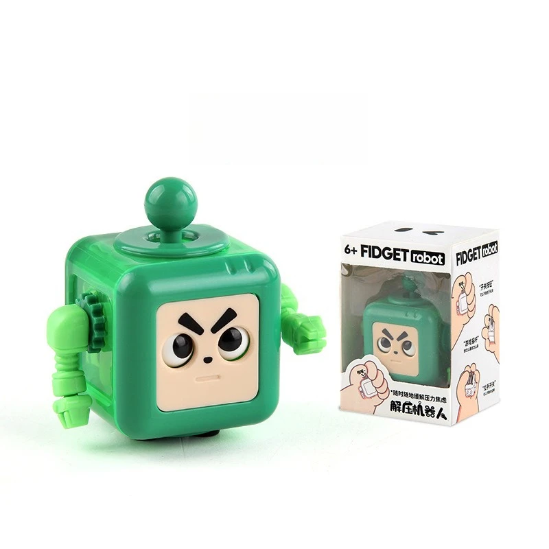 Brinquedo de alívio do estresse robô fidget controle deslizante mecânico rolo clicker háptico sensorial novidade mordaça brinquedos para crianças aliviar ansiedade