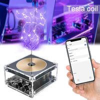 Tesla Coil Bluetooth Mini Music Tesla Coil Bow Plasma Speaker Tesla Coil