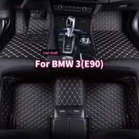 Alfombrillas personalizadas para el suelo del coche, accesorios para BMW 3(E90) 2005 2006 2007 2008 2009 2010 2011 2012 2013