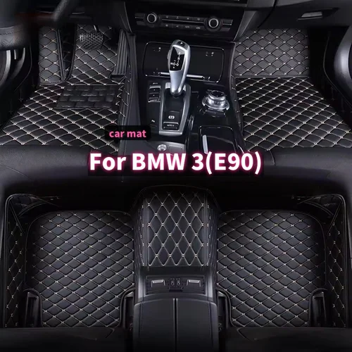 Imagen 1 del producto Alfombrillas personalizadas para el suelo del coche, accesorios para BMW 3(E90) 2005 2006 2007 2008 2009 2010 2011 2012 2013