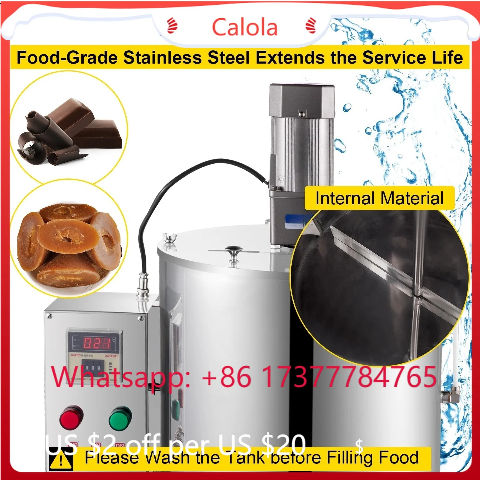 Electric Heating Mixing Filling Machine 15L/30L Lipstick Stirring Tank Liquid Paste Filler 20-30 Bottles Per Minute