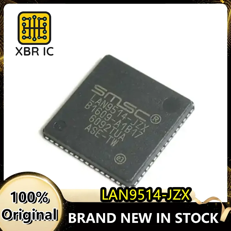(3/30 pieces) LAN9514-JZX LAN9514 QFN-64 USB Interface Controller Chip Electronics Brand New Original Fast Shipping