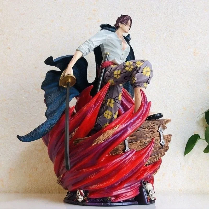 One Piece Anime Figure Wholesale High Quality Action Red Hair Shanks Sanji Figure Ornaments Statue friend Gifts Birthday Gifts