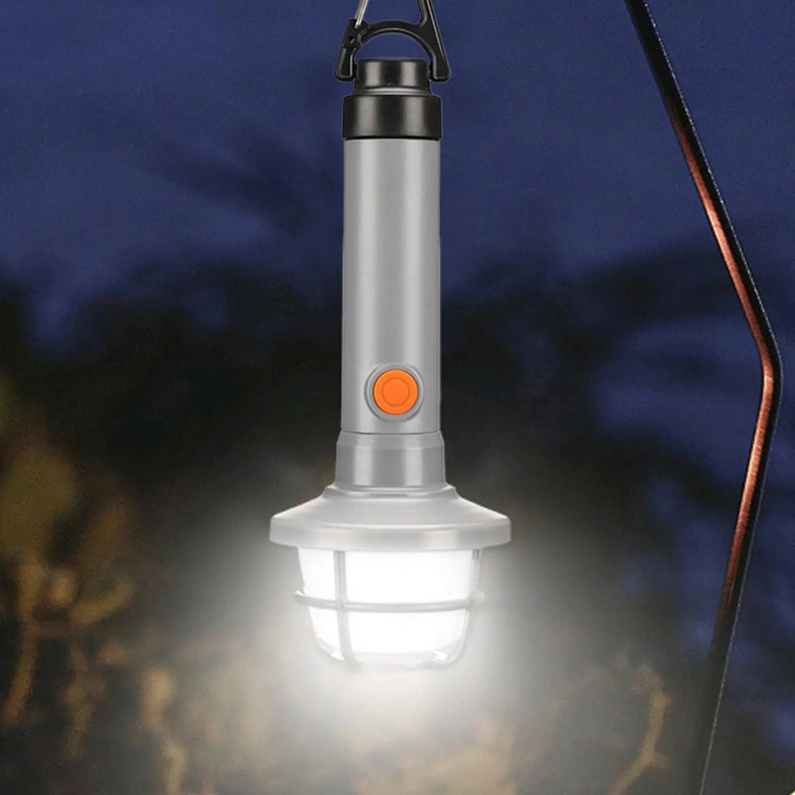 

Camping Lanterns Battery Powered LED Portable Multifunctional Camping Flashlight Night Riding Accessories For Security Lighting