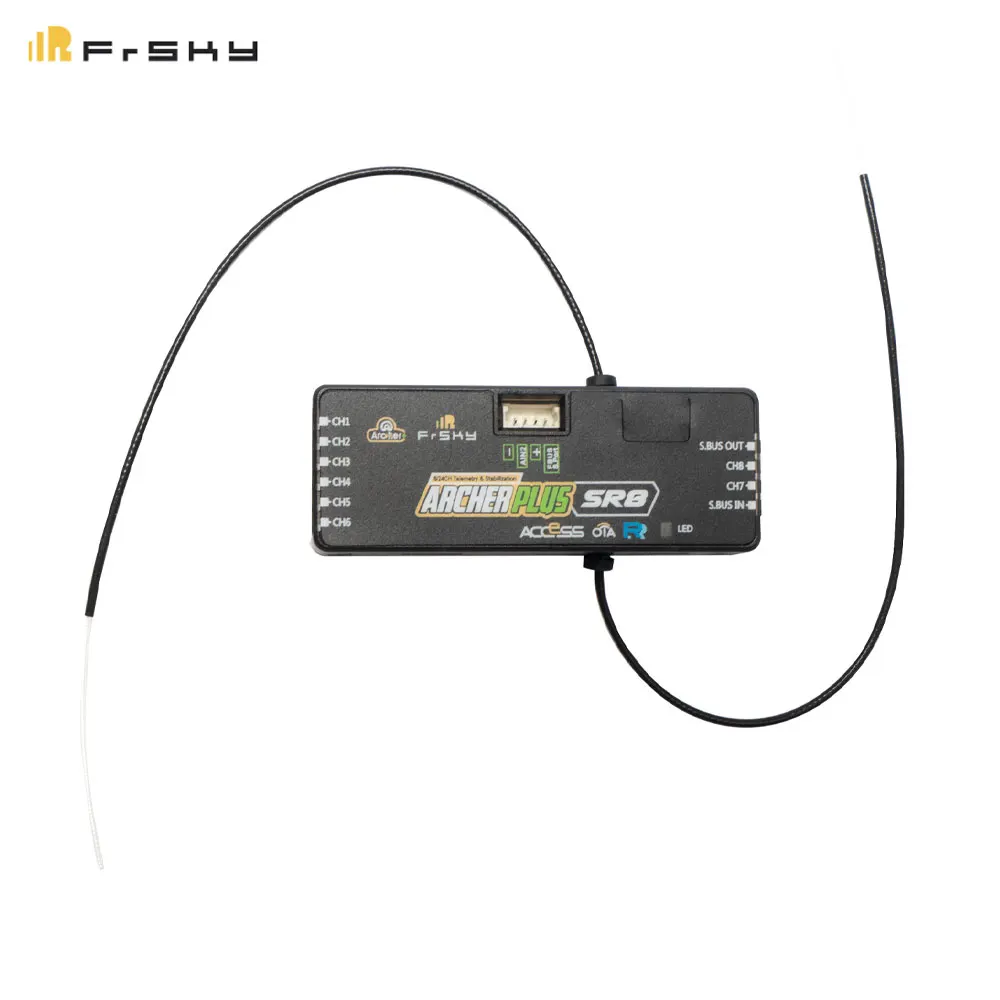 FrSky ARCHER PLUS SR8 8CH Receiver FrSky 2.4GHz ACCESS / ACCST D16 For X18 X18S X20S XE X20 PRO HD Ttransmittes