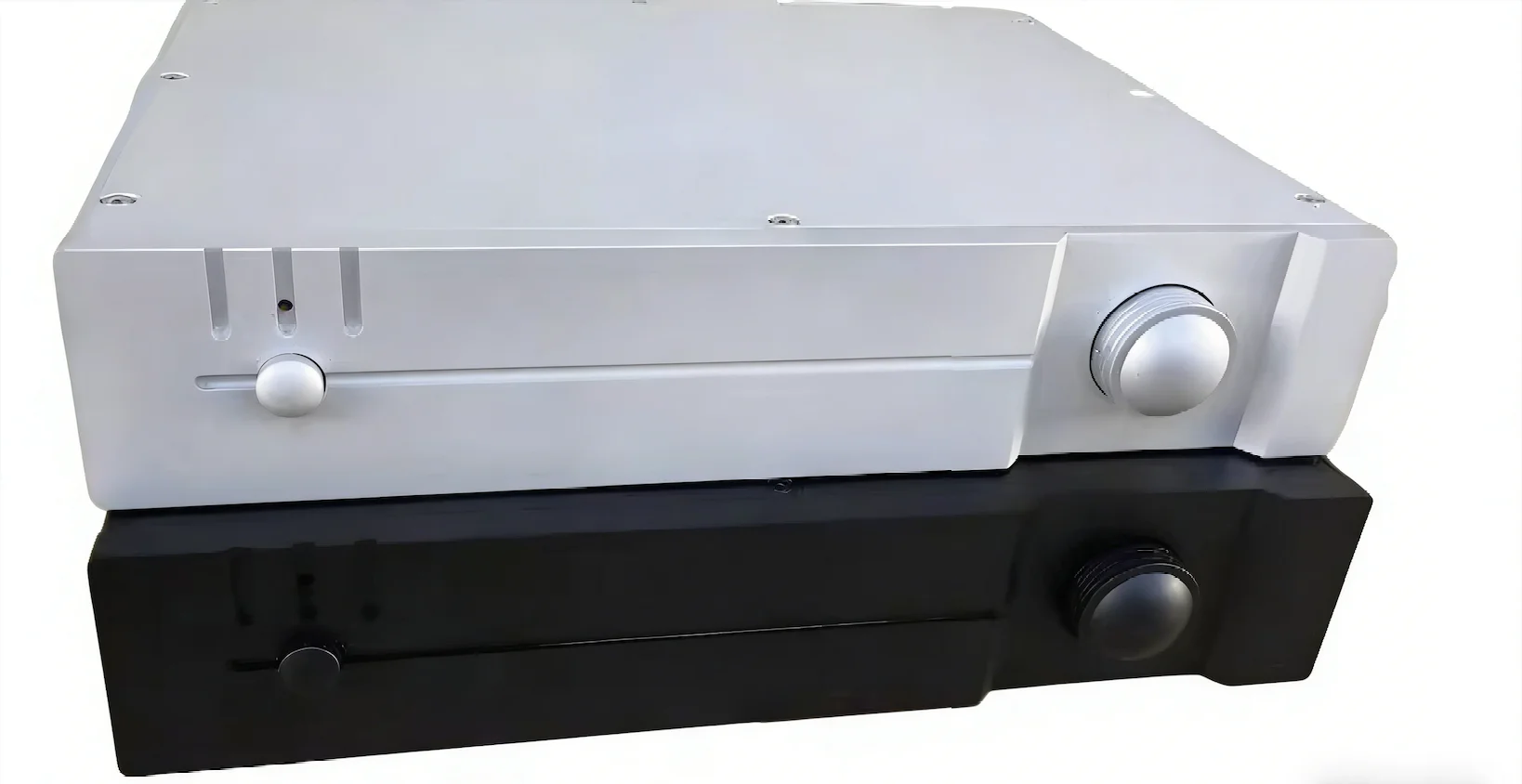

Q/ (350*70*263 mm) Full-aluminum amplifier chassis/Preamp & Power Amp Chassis/ Headphone Amp Case/Power amplifier cabinet