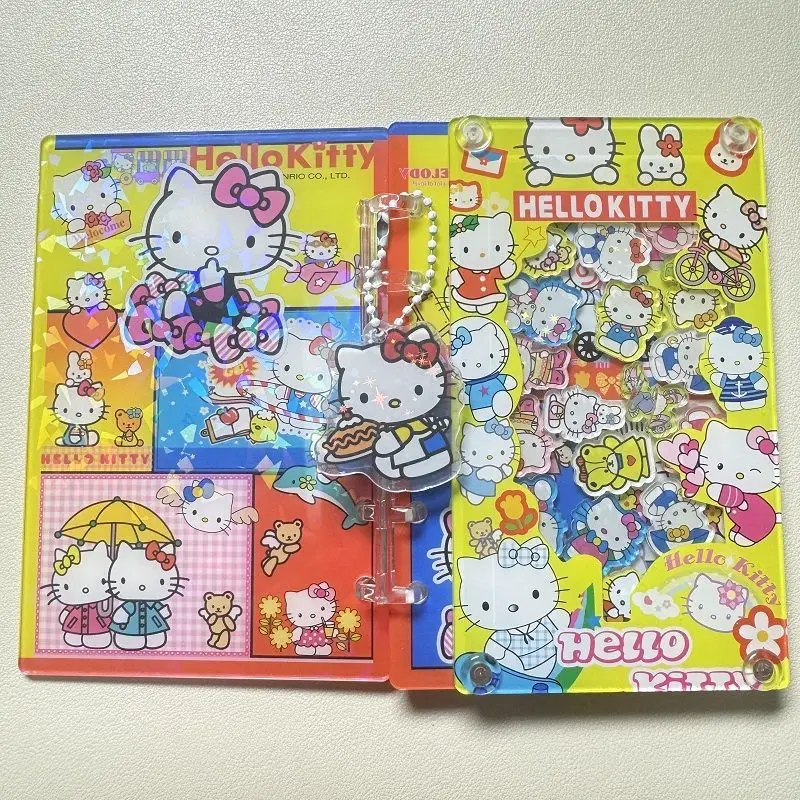 New Shake Book Student Notebook Handbook Acrylic Shell Cartoon Cartoon Kawaii Beautiful Practical and Portable Gift for Friends