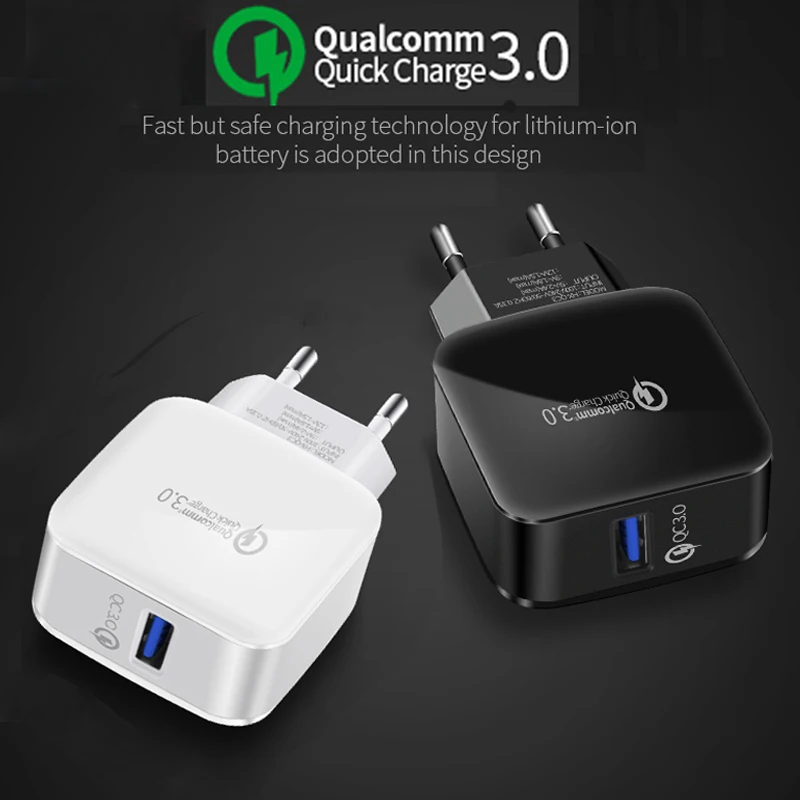 18W QC3.0 Eu Plug U… - image