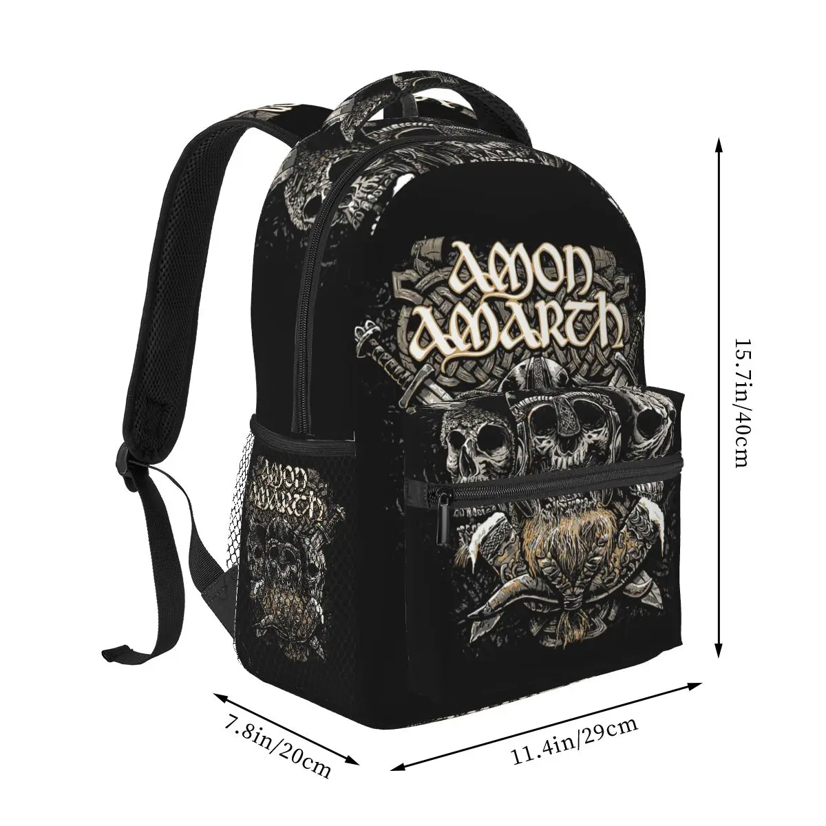 Creation Flare Pioneer Celtic Frost Viking Metal Amon Amar Backpacks Boys Girls Bookbag School Bags Kids Rucksack Shoulder Bag
