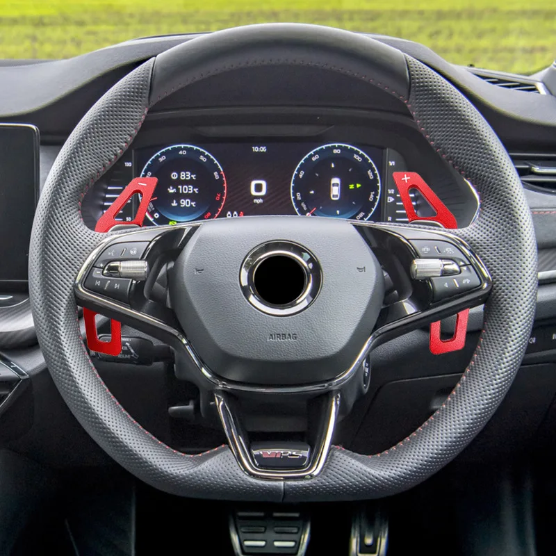 For Skoda Octavia Kodiaq series car modification, gear shift paddles, interior modification parts, patches