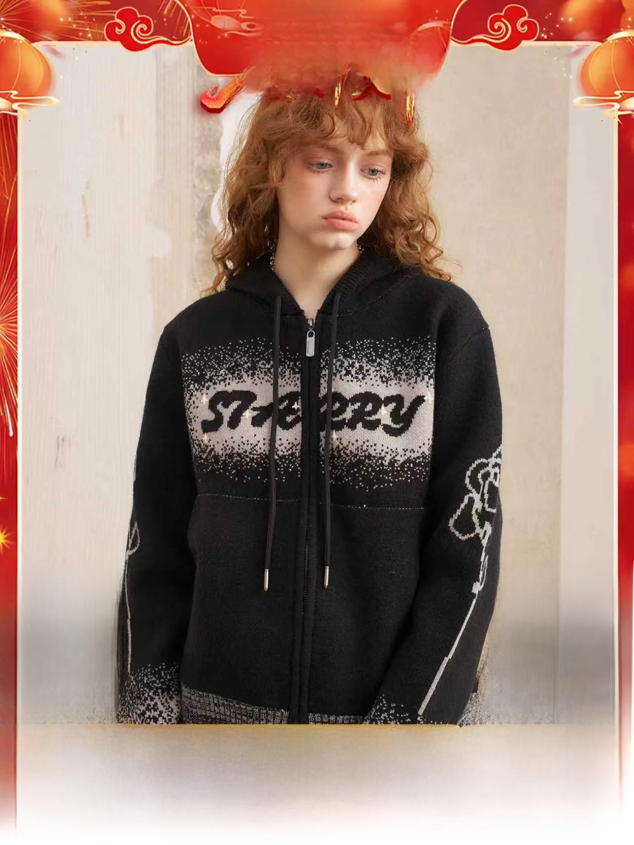 

Вязаный кардиган DIDDI MODA с капюшоном, женский, свободного кроя, с длинными рукавами, повседневный, модный, осенняя коллекция