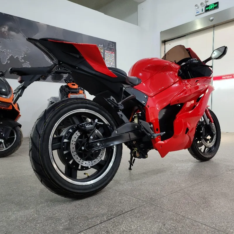 2026 Adult Two Wheel Electric Racing Motorcycle High Speed Street Motorbike
