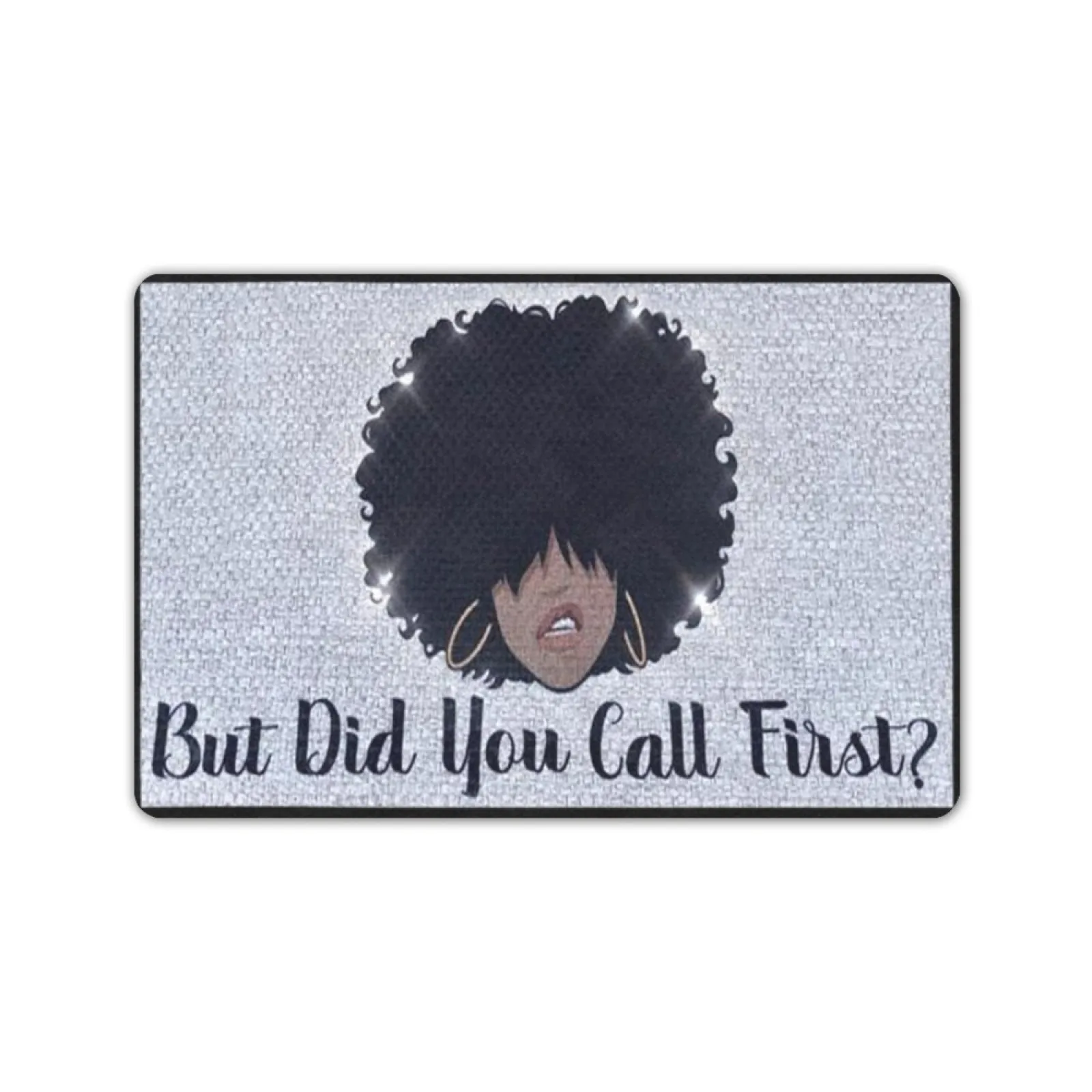 

But Did You Call First Door Mat Non-Slip Rubber Backing Entrance Doormat Home Decor Farmhouse Funny Kitchen Rugs Foot Mat