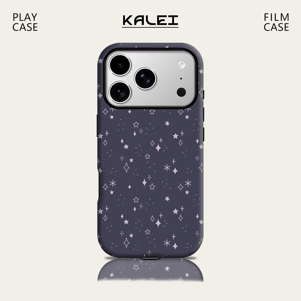 Dark Starlight Scatter IPhone 17 Must for Magnetische Handyhülle für IPhone 17 16 15 14 Pro Max Plus Einzelne doppelschichtige robuste Hülle