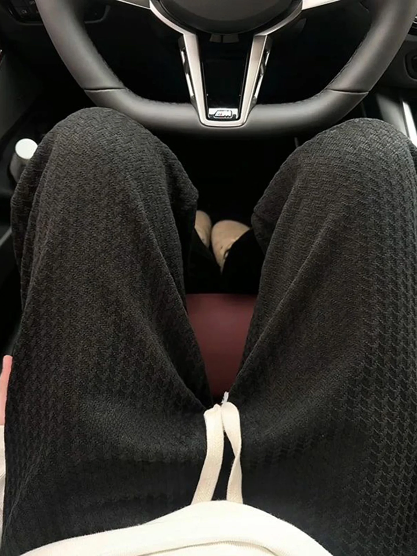 

American Sle Men's Casual Striped Pants Straight Leg Loose Fit Autumn CleanFit Leisure Trousers Wear Resistant Straight Tube