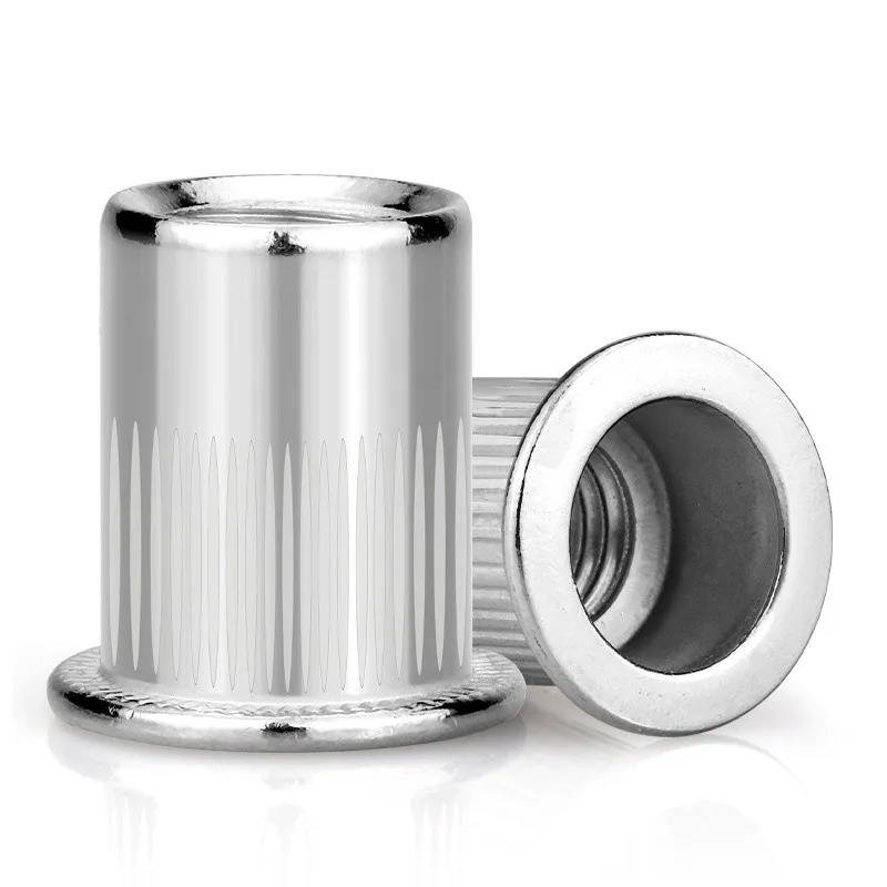 31 pcs M3 Blind Rivet Nuts, Easy Hammer Installation and Corrosion Resistant, ideal for Thin Panel Mounting
