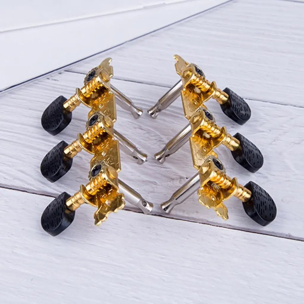 2 قطعة أوتاد ضبط الغيتار لتقوم بها بنفسك مجموعة استبدال جزء طقم تصليح المعادن للقيثارات الصوتية