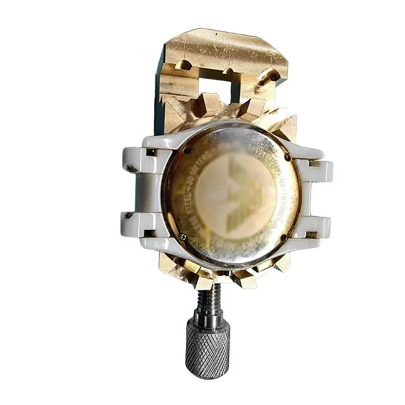 Multifunctional Watch Repair Tool Pure Copper Watch Movement Base Vise Holder Card Base Table Holder
