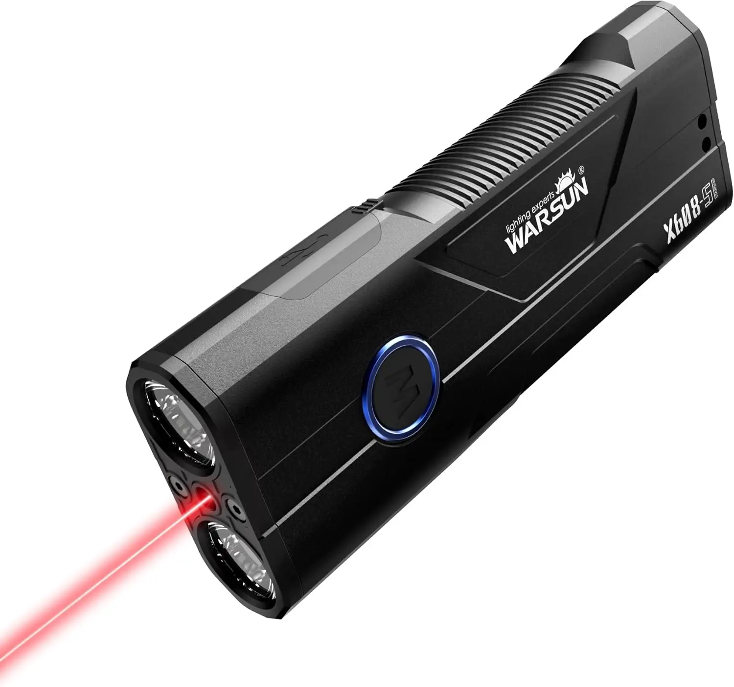 

Перезаряжаемый фонарик X608S, 2600 люмен, магнитное основание и карманный зажим, долговечный светодиодный фонарь для кемпинга, экстренной помощи, домашнего использования