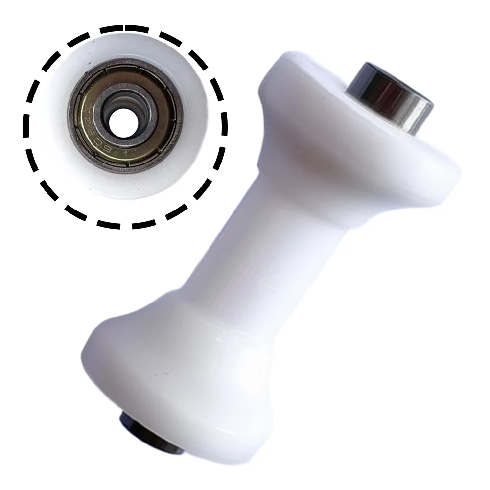 Bearing Pulley Wheel for Rowing Machine 61mm OD 31.6mm Width 7.8mm ID Nylon Material Smooth Operation Home Gym Parts