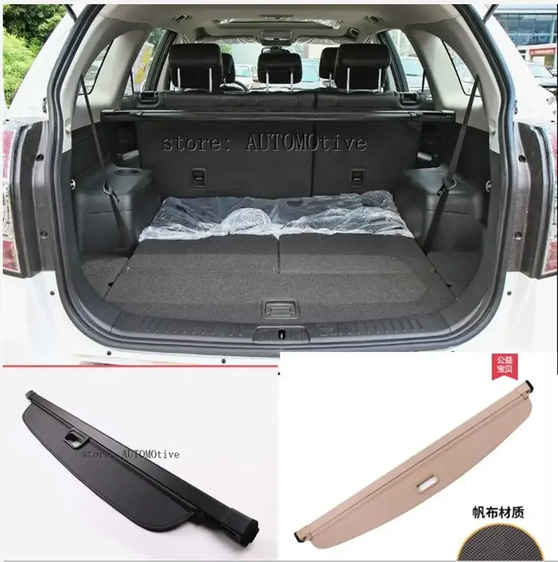 Factory Price Rear Trunk Security Shield Tonneau cover Cargo Cover For Chevrolet Captiva 14 15 16 2014 2015 2016