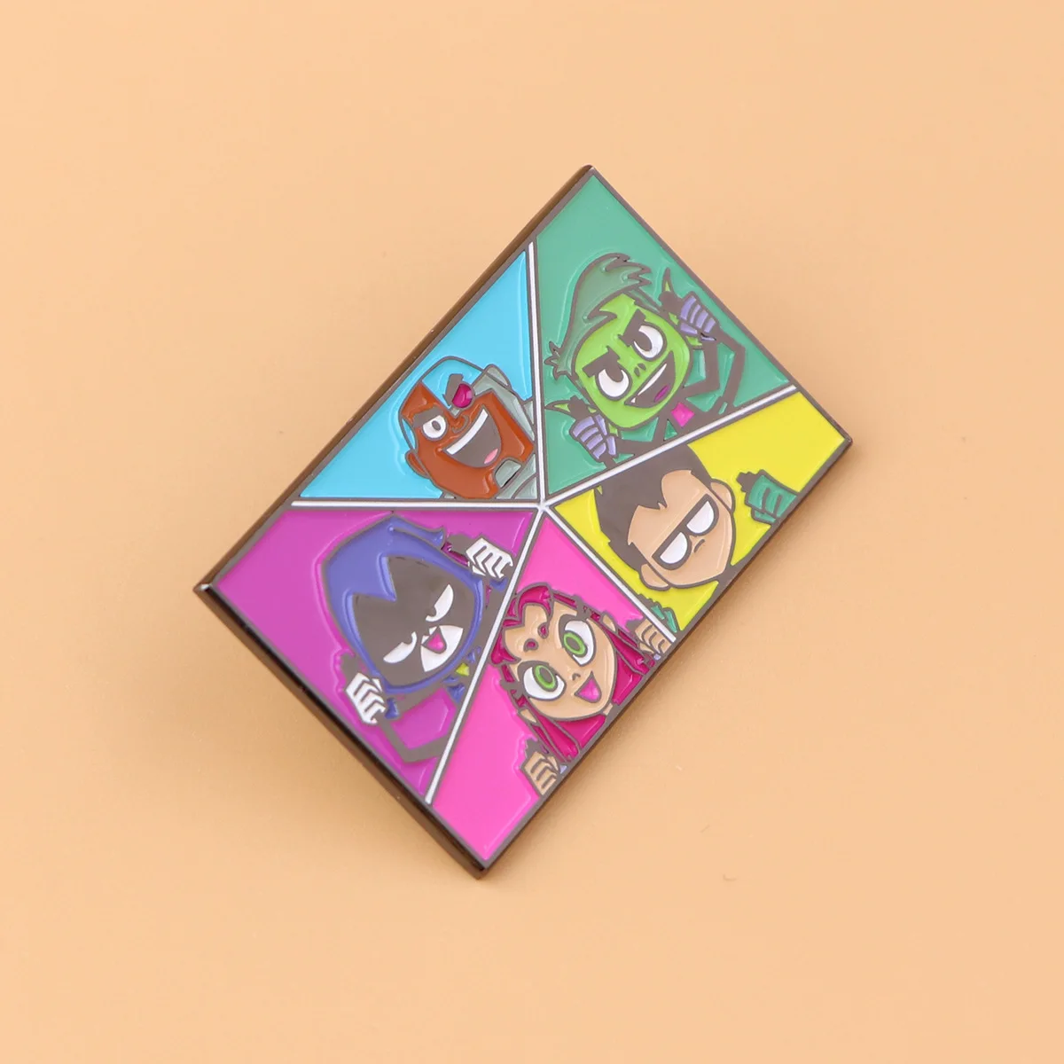 New Teen Heroes Team Enamel Pin Brooch Alloy Badge Accessory for Clothing Backpack Jewelry Cross Border Wholesale Gift Men Women - view 3