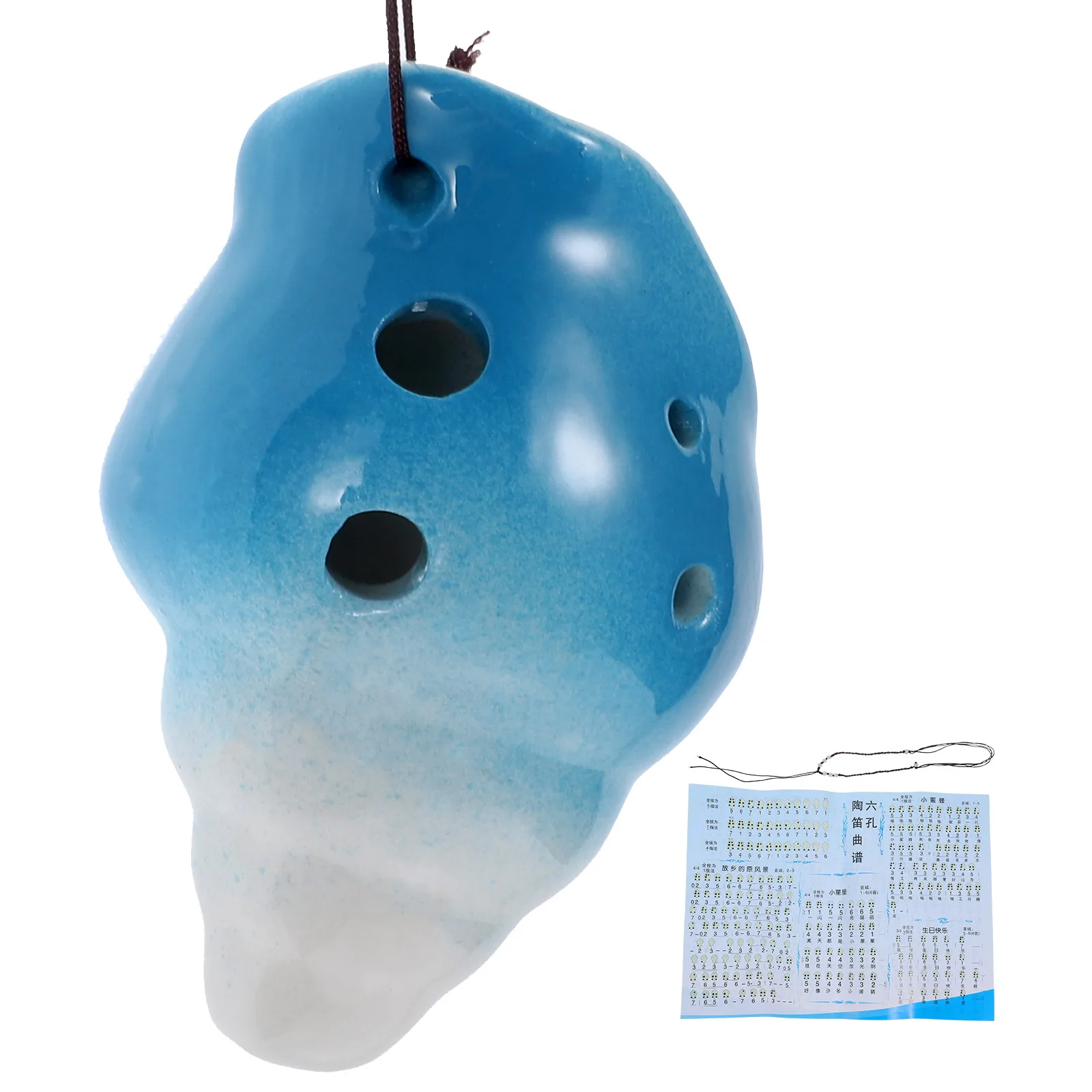 السيراميك 6 ثقوب الإبداعية محارة على شكل الأكرينا المبتدئين الممارسة المحمولة آلة موسيقية البحر الحلزون الأكرينا هدية