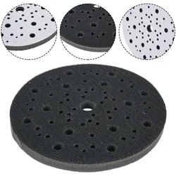Tampon peten éponge souple, disques de ponçage à crochet et boucle, tampons de support de ponceuse, 6 pouces, 150mm, 70 trous, 1 pièce