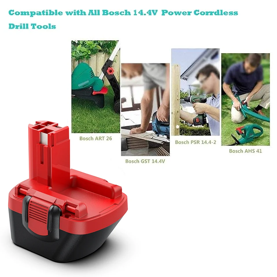 Перезаряжаемый Ni-MH аккумулятор для дрели Bosch, BAT043, BAT045, BAT120, 12 В, 3500 мАч, 2607335684, 2607335273