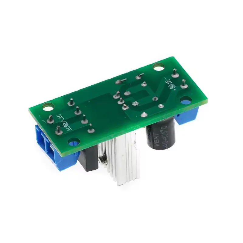 L7805 LM7812 Трехконтактный регулятор Модуль питания Выпрямительный фильтр Преобразователь мощности 3A Выпрямительный мост 5 В 12 В Стабилизатор