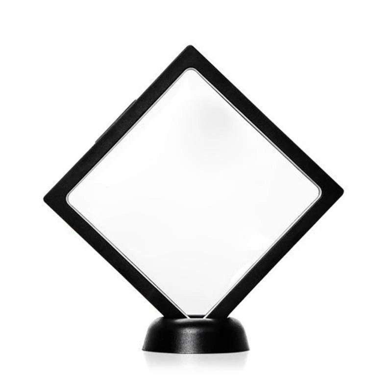 Stojak z pływającą ramą na monety Challenge Aa Medale Chipsy Odznaki