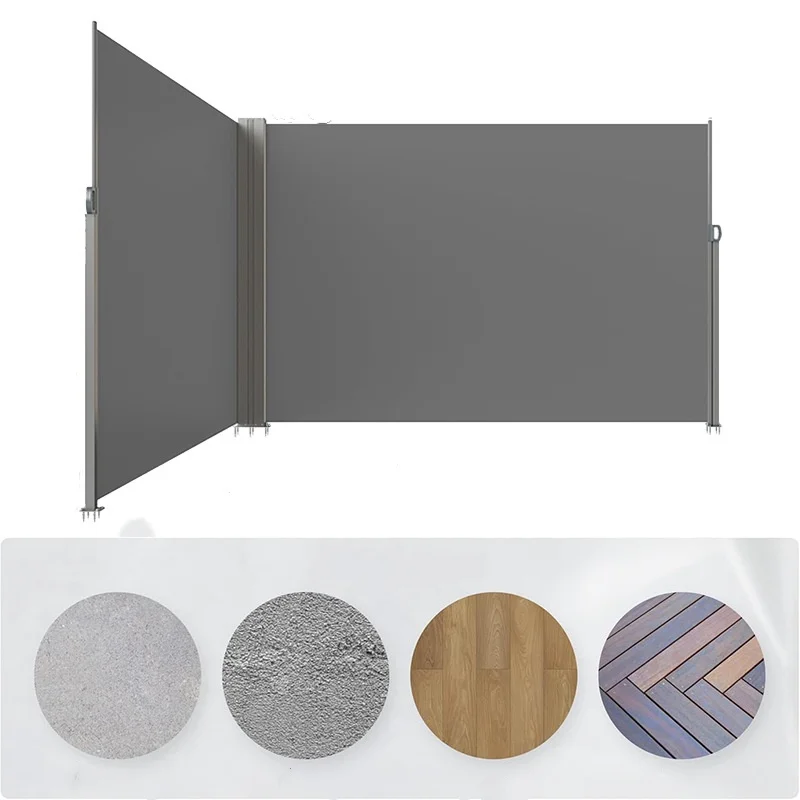 Customized Wholesale of Side-Pull Sunshades, Outdoor Privacy Guardrails, Courtyard Partitions and Screens