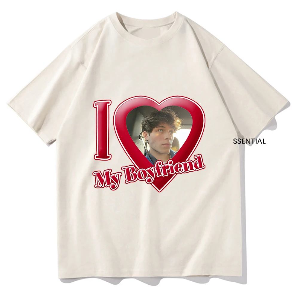 Matt Sturniolo I ️ Heart my Boyfriend T Shirts Sturniolo Triplets Men/Women Clothing Unisex Streetwear Cotton Graphic T-Shirts