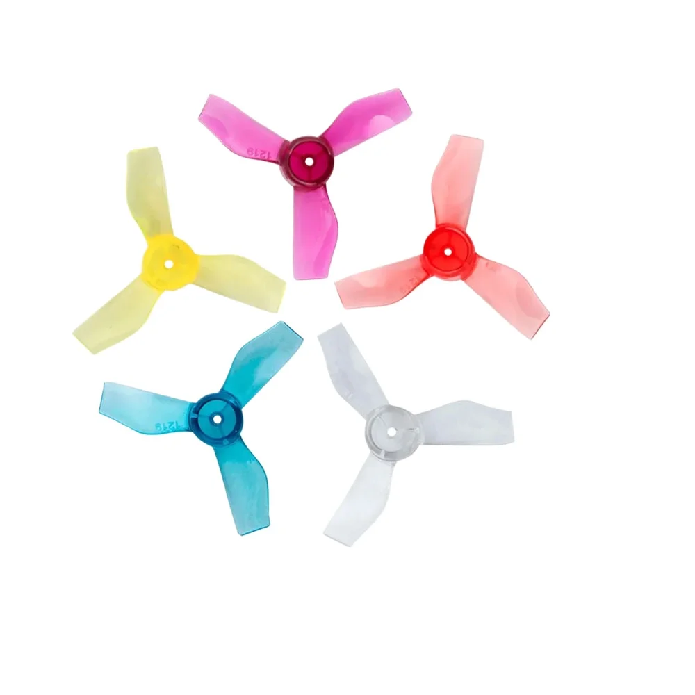 8 Pairs GEMFAN 1219 3 Blade PC Propeller 31mm 0.8mm/1mm 16CW 16CCW Brushless Motor FPV Propellers for 0703-1103 FPV RC Drone