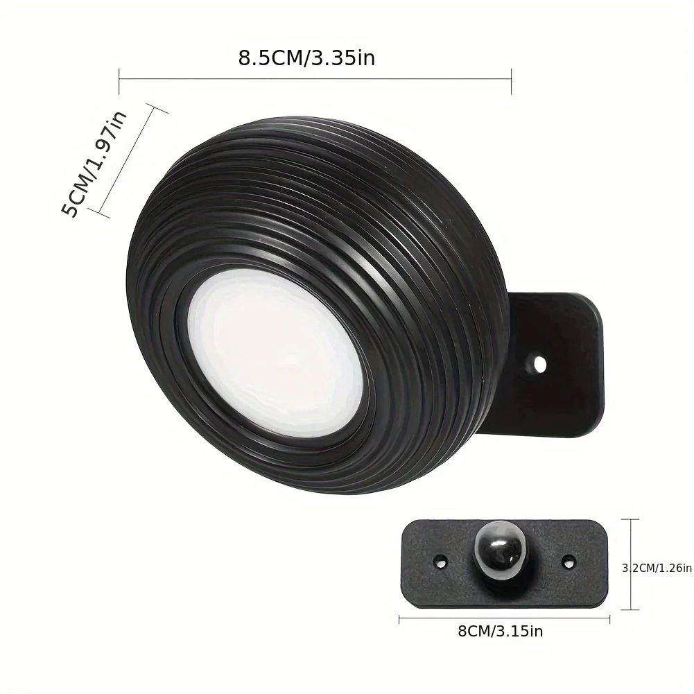 Magnetische bureaulamp, wandlamp, 360° °   roterende bureaulamp met draadloos opladen, aanraakbedlampje, afneembare lamp