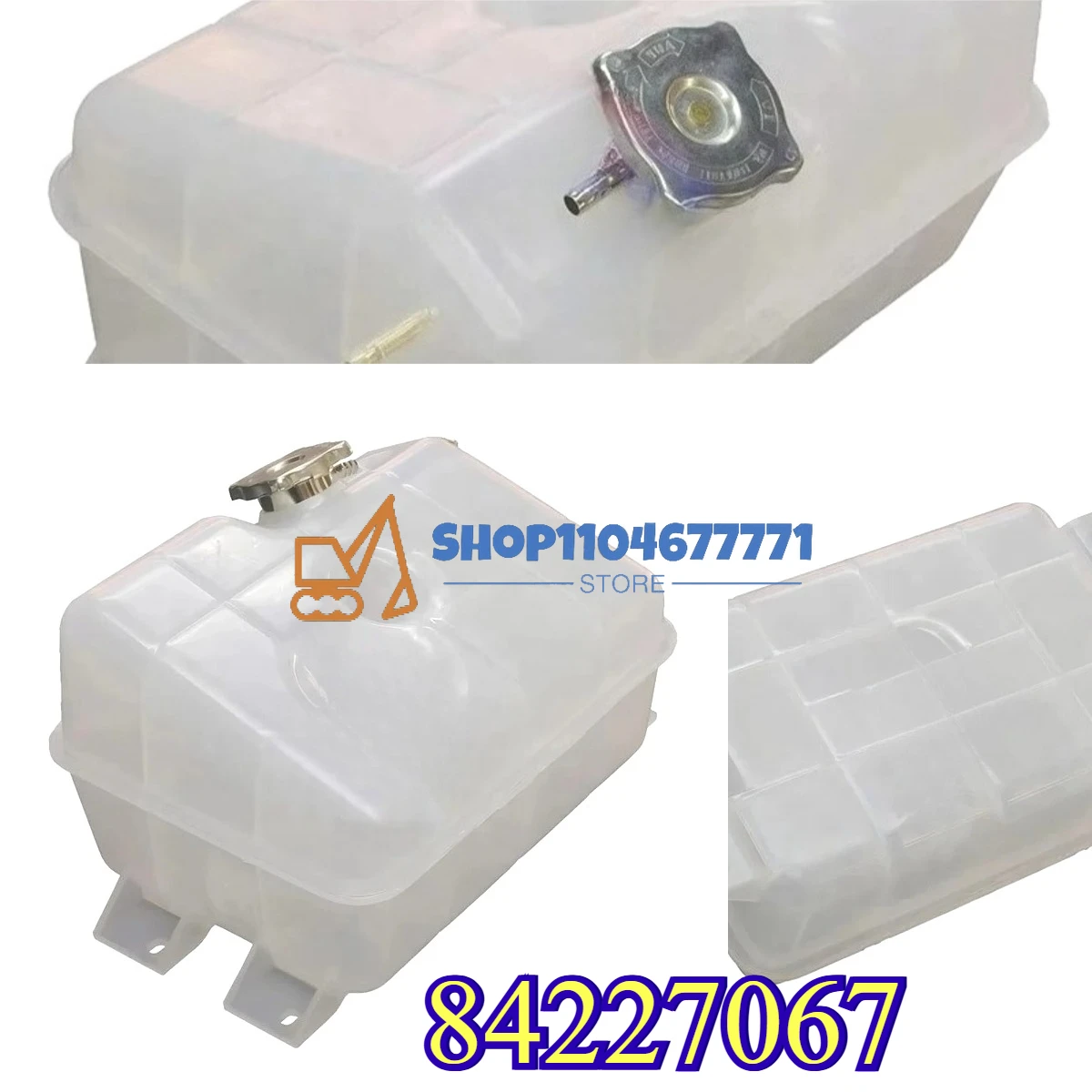 845B 865B 885B F140B F170B F200B High Quality Water Tank Coolant Expansion Reservoir 84227067