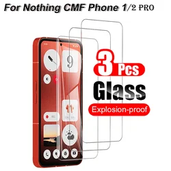 3Pcs for Nothing CMF Phone 1 2 Pro 5G Tempered Glass Screen Protector Toughened Glass Shield 2.5D Discplay Film 10H Full Clear