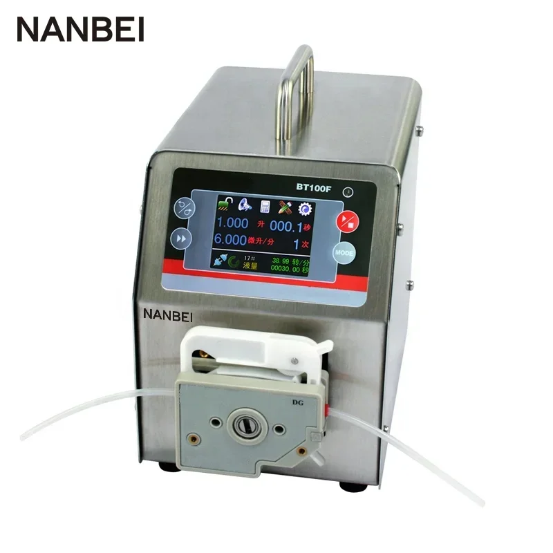 Медицинский химический перистальтический насос с шаговым двигателем и регулируемой скоростью для лабораторного использования