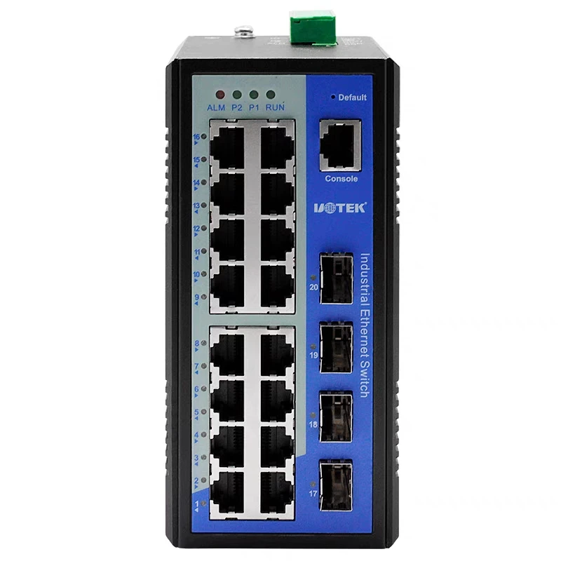 

UT-62020G-8GT4GP-BNF Four Port SFP Eight Port Electric Gigabit Network Managed Industrial Switch