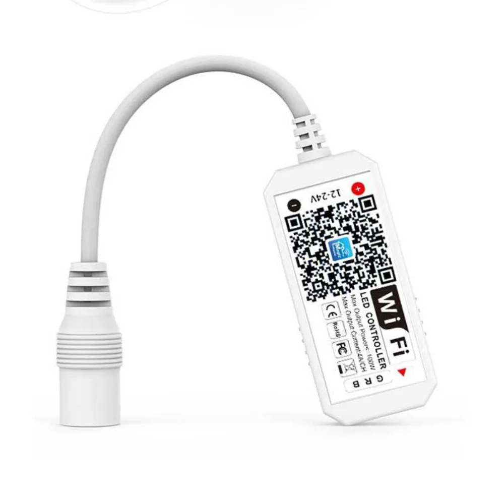 Controller WiFi per striscia LED RGB RGBW Controller WiFi RGB Controllo smartphone Controller LED WiFi Controller WiFi RGBW