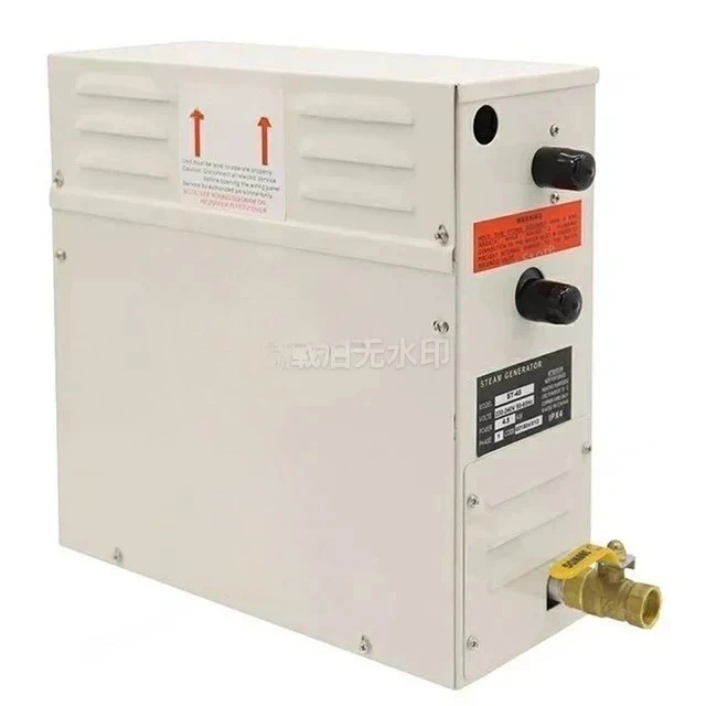 Household Commercial Digital Steam Generator 220V 380V Sauna Bath Heating Device With Automatic Drain Control System