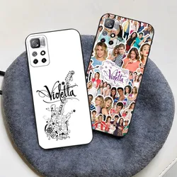 Violetta tv show cell Phone Case for Xiaomi Redmi Note 13 12 11 9 Ultra 10 Lite POCO F4 F5 X5 Pro Plus Cover