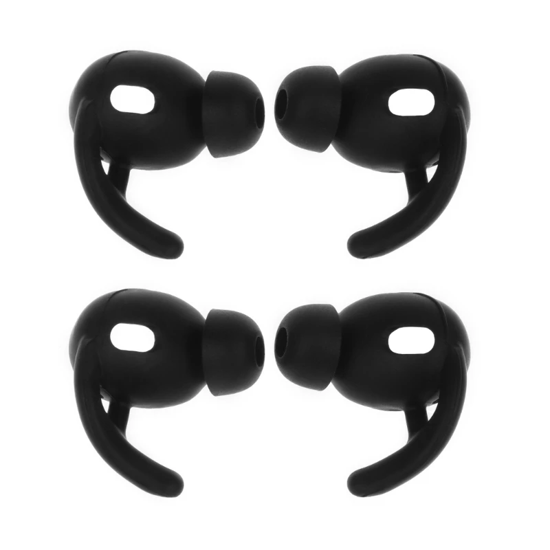 2Pairs Soft Silicone Ear Pads Eartips For Airpods 3 Silicone  Ear Hook In-Ear Earbuds Earphone Accessories Ear Tips K1KF