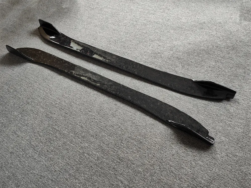STLF 13-19 for Jaguars F-TYPE Body Kit Forged Carbon Fiber Side Skirts Spoilers Diffusers Used Product 3